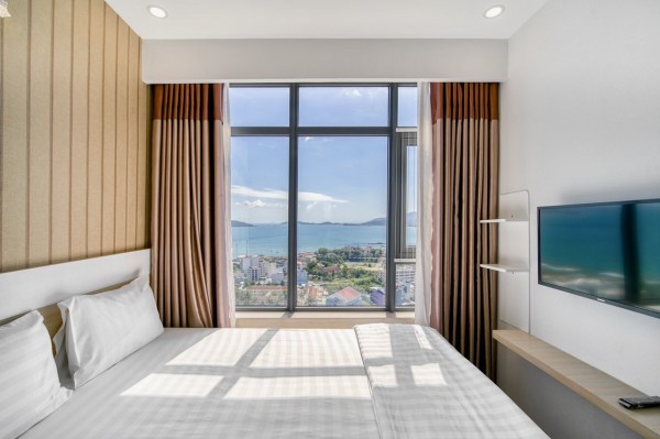 CĂN HỘ 2 PHÒNG NGỦ VIEW CHÉO BIỂN 3118- 2 BEDROOM WITH SEA VIEW